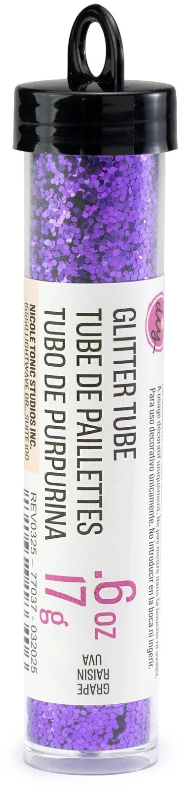 Grape Iris Glitter Tube JB-43685