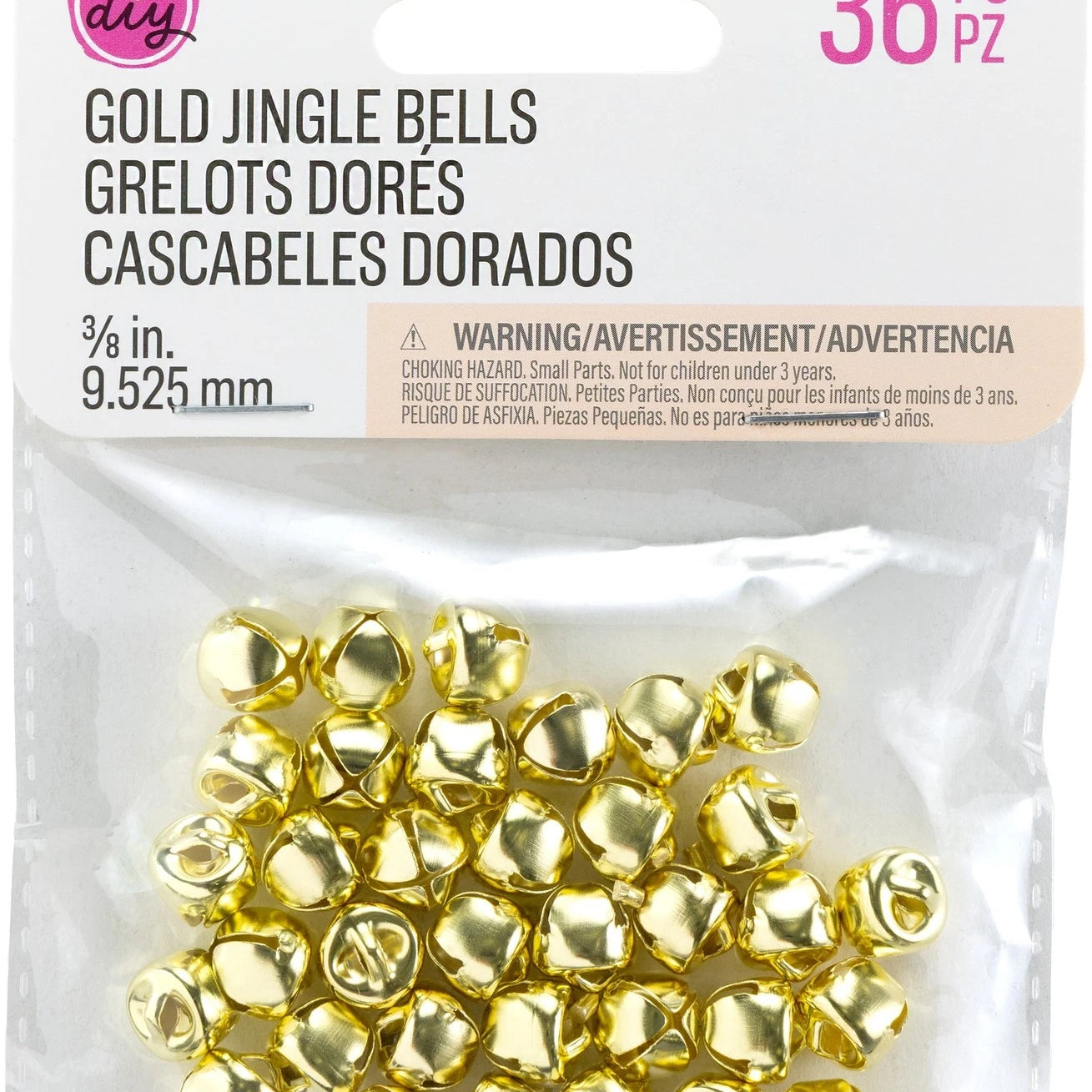 Gold Jingle Bells JB-43692