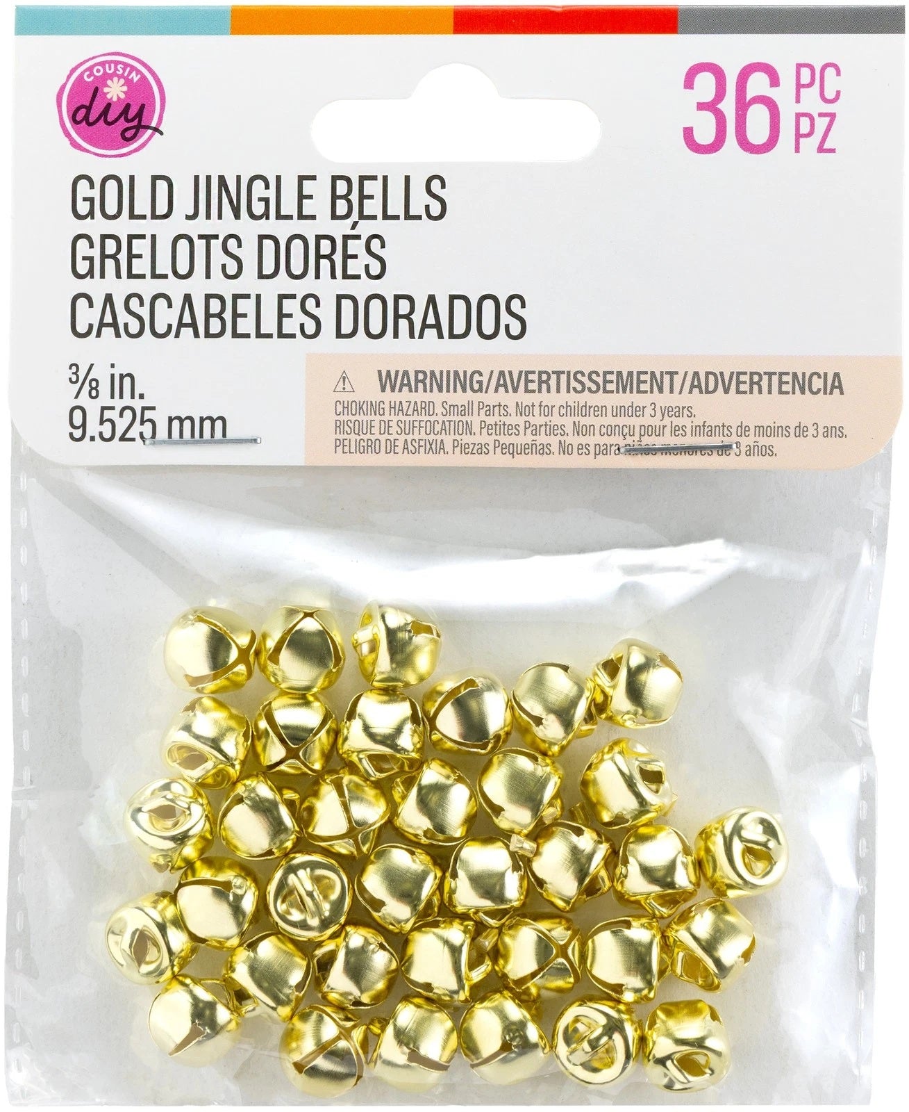 Gold Jingle Bells JB-43692
