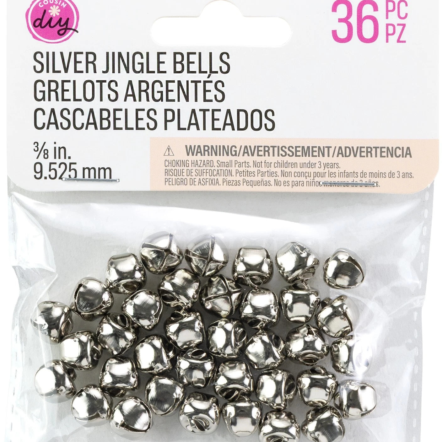 Silver Jingle Bells JB-43693