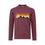 Eburg Summit Long Sleeve Crewneck JB-43702_MAROON_HTHR