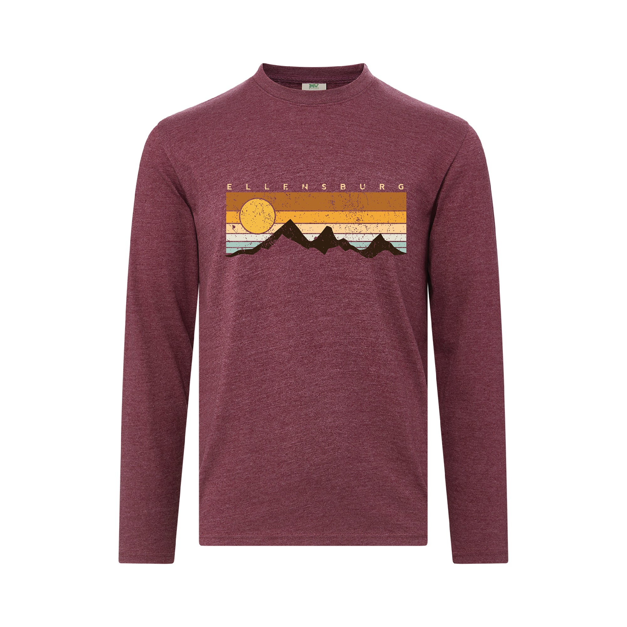 Eburg Summit Long Sleeve Crewneck JB-43702_MAROON_HTHR