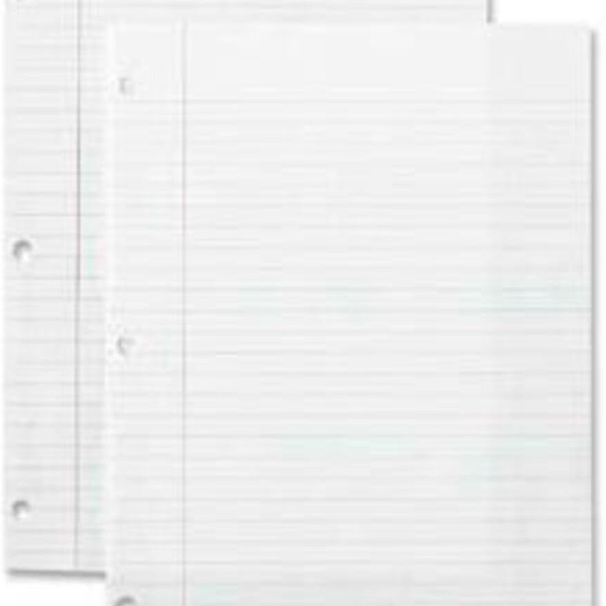 College Ruled Filled Paper (200 Per Pack) JB-43727
