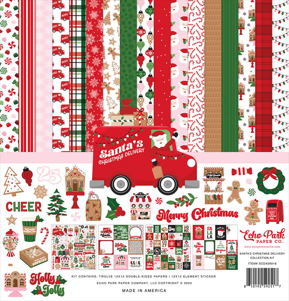 12X12 Xmas Paper Collection JB-43747