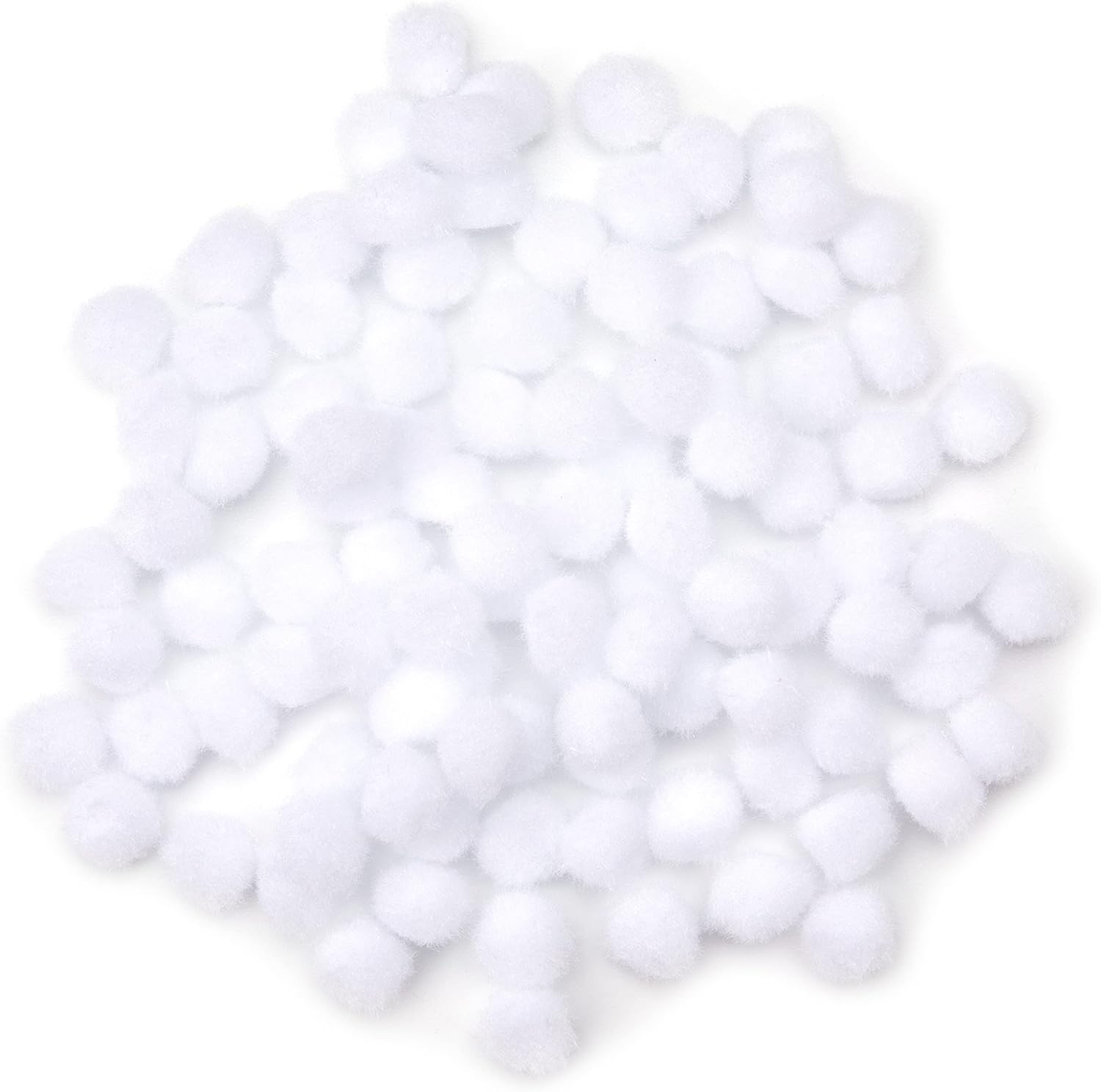 .5" White Pom Poms JB-43765_84cef77b-56ba-43d9-bf60-e9181fe0881c