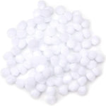.5" White Pom Poms JB-43765_84cef77b-56ba-43d9-bf60-e9181fe0881c