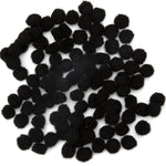.5" Black Pom Poms JB-43766