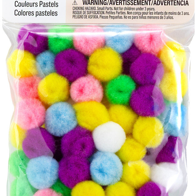 Pastel Mix Pom Poms JB-43768