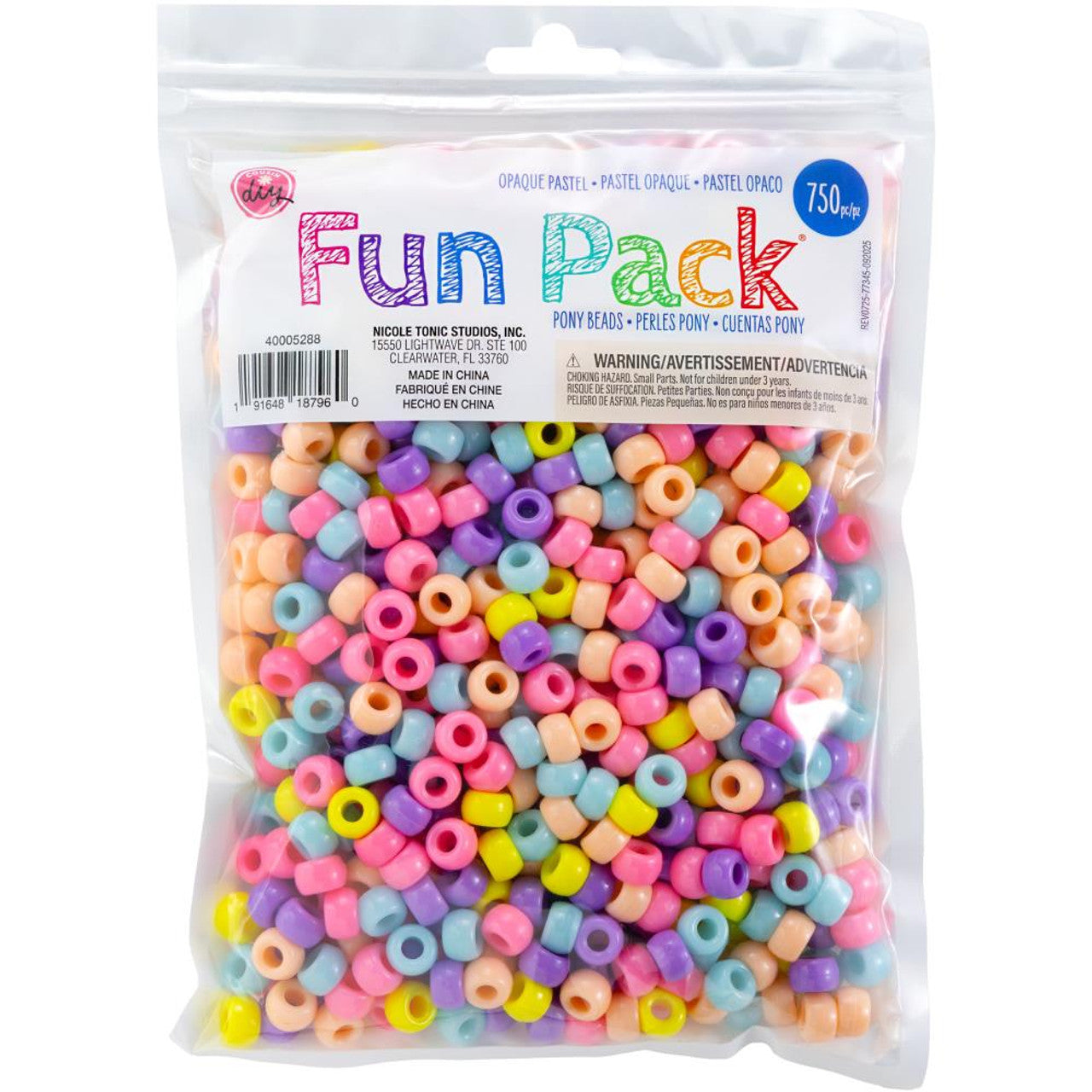 Pastel Pony Bead Pack JB-43770
