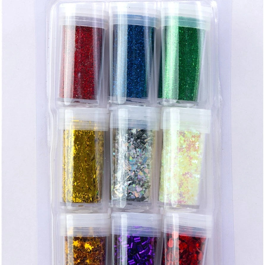 Primary Color Glitter Assorted JB-43781