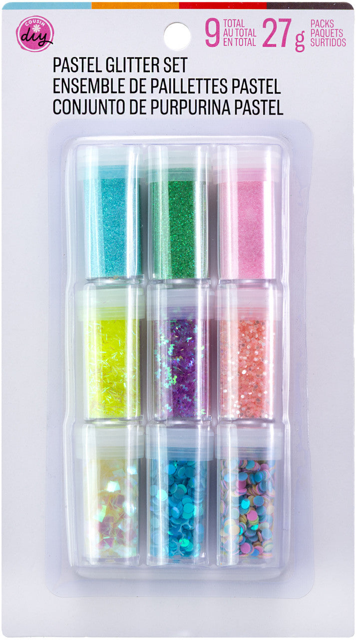 Pastel Color Glitter Assorted JB-43782