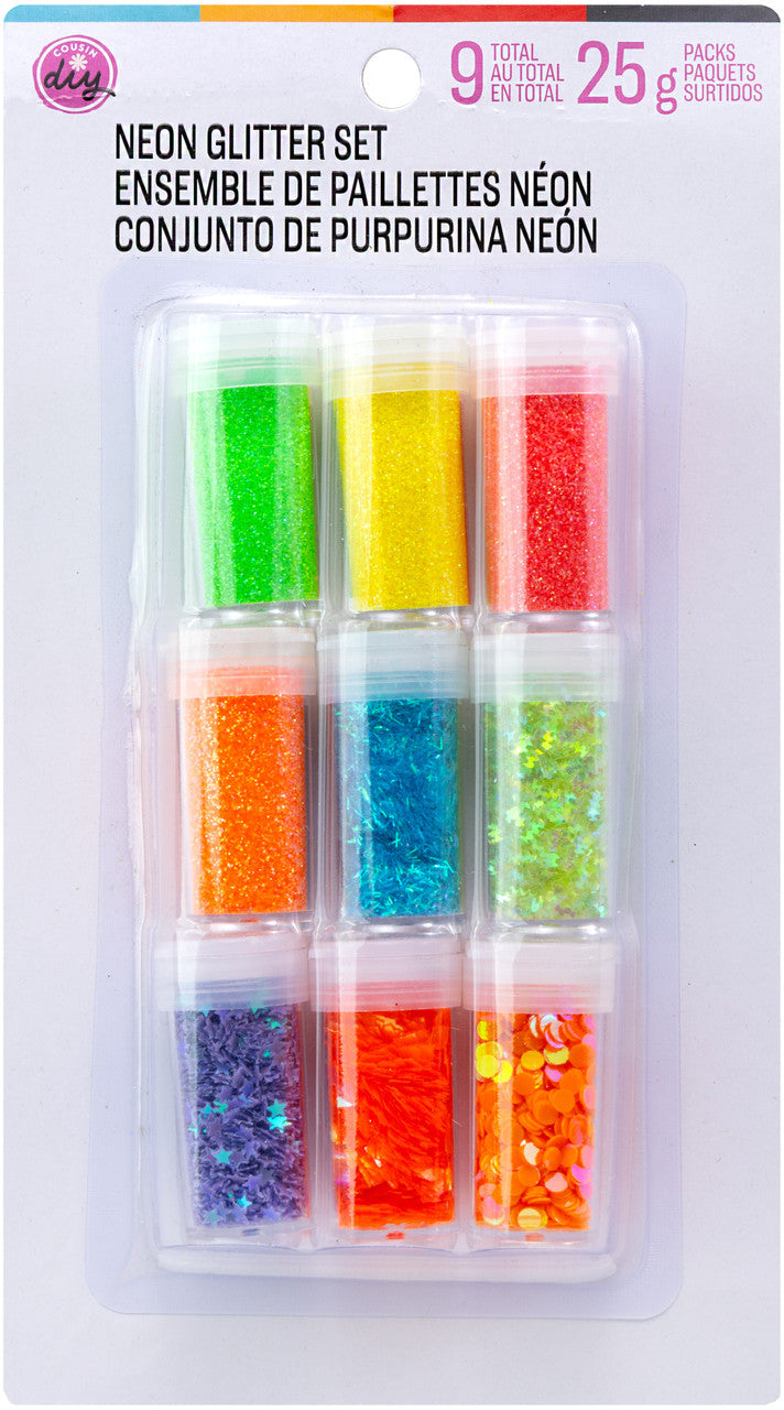 Neon Glitter Assorted JB-43784