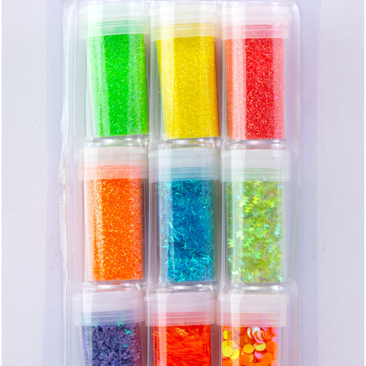 Neon Glitter Assorted JB-43784