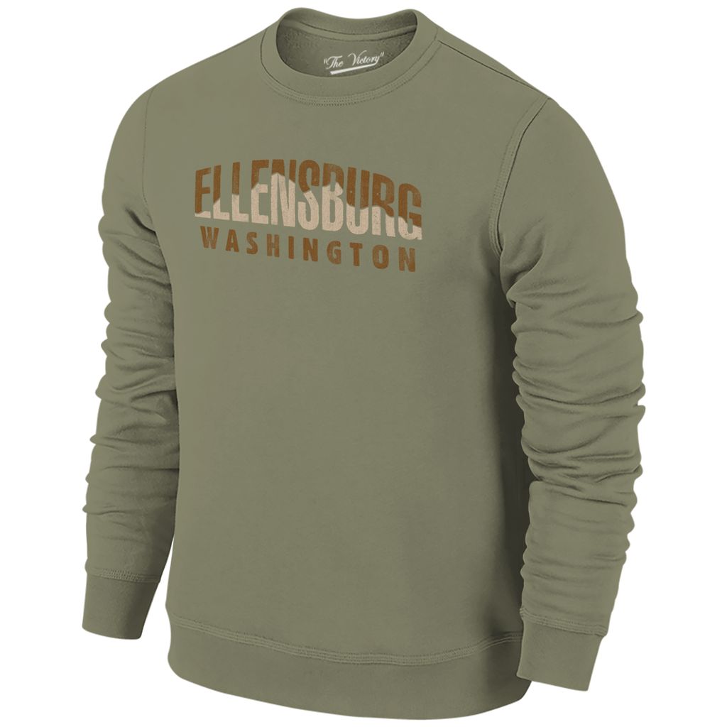 Eburg Victory Crewneck Sweatshirt 60 JB-43792_MILITARY_GREEN
