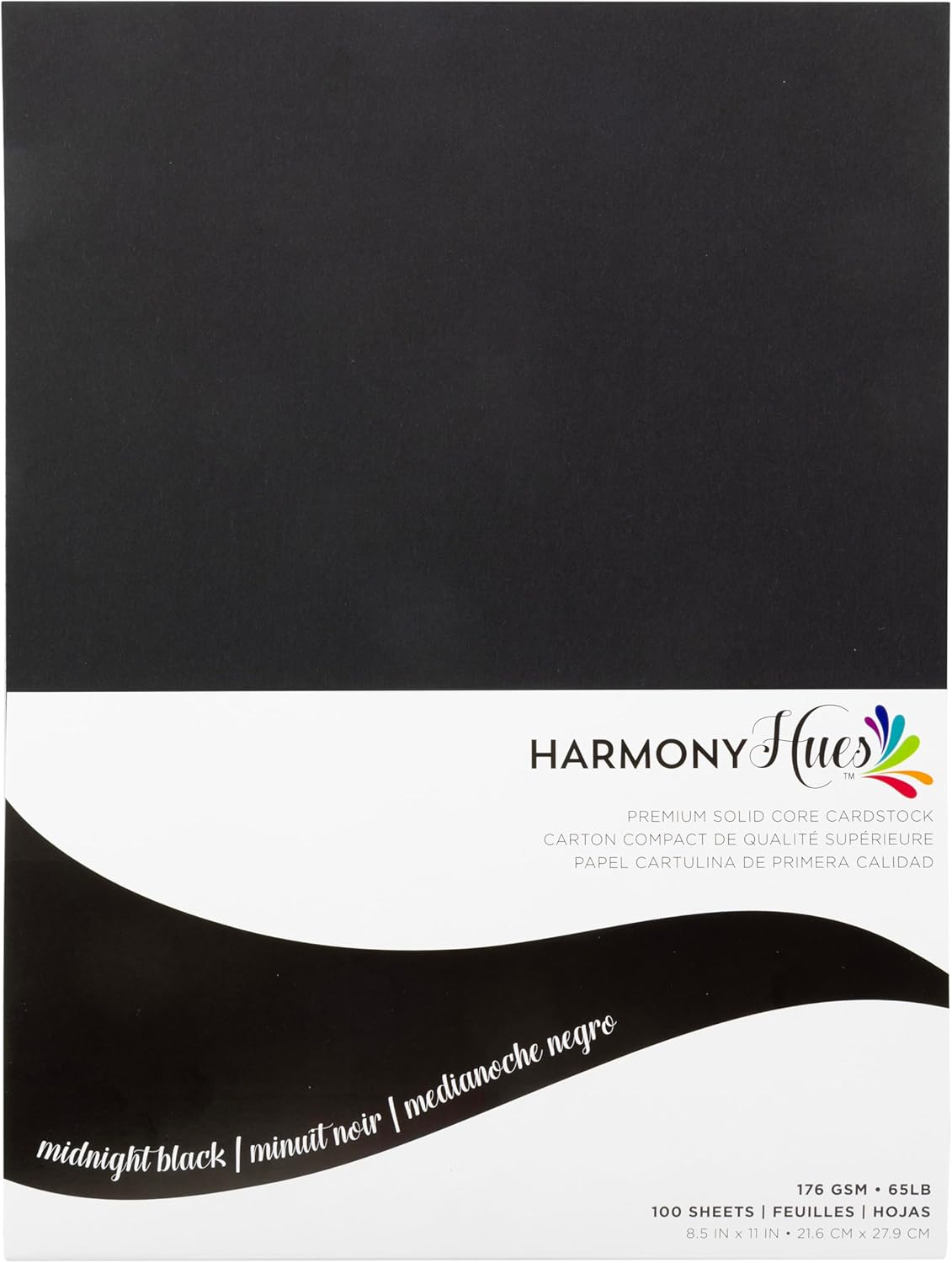 8.5X11 BLACK CARDSTOCK PAPER JB-43805