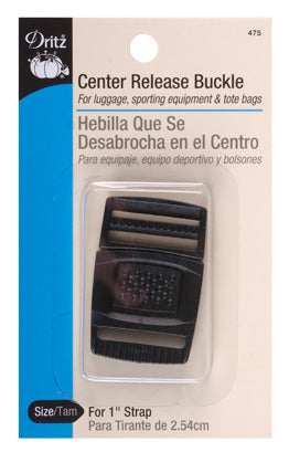 1" Black Buckle JB-43807