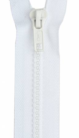 22" White Zipper JB-43809