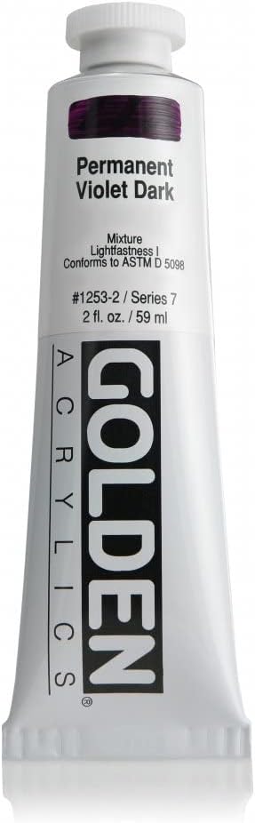 Hb Acrylic Paint Light Violet 2Oz JB-43891