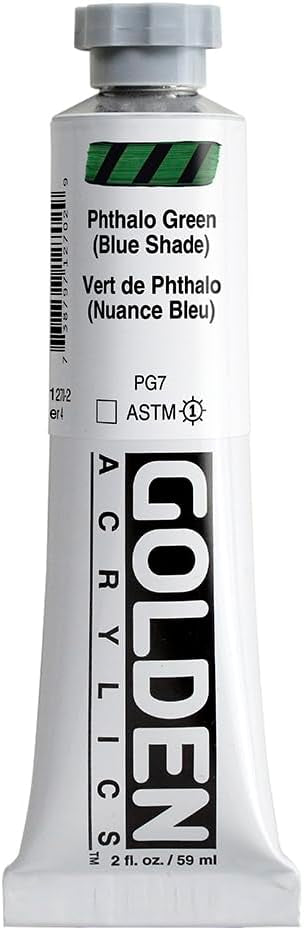 Hb Acrylic Paint Turquoise Pthalo 2Oz JB-43893