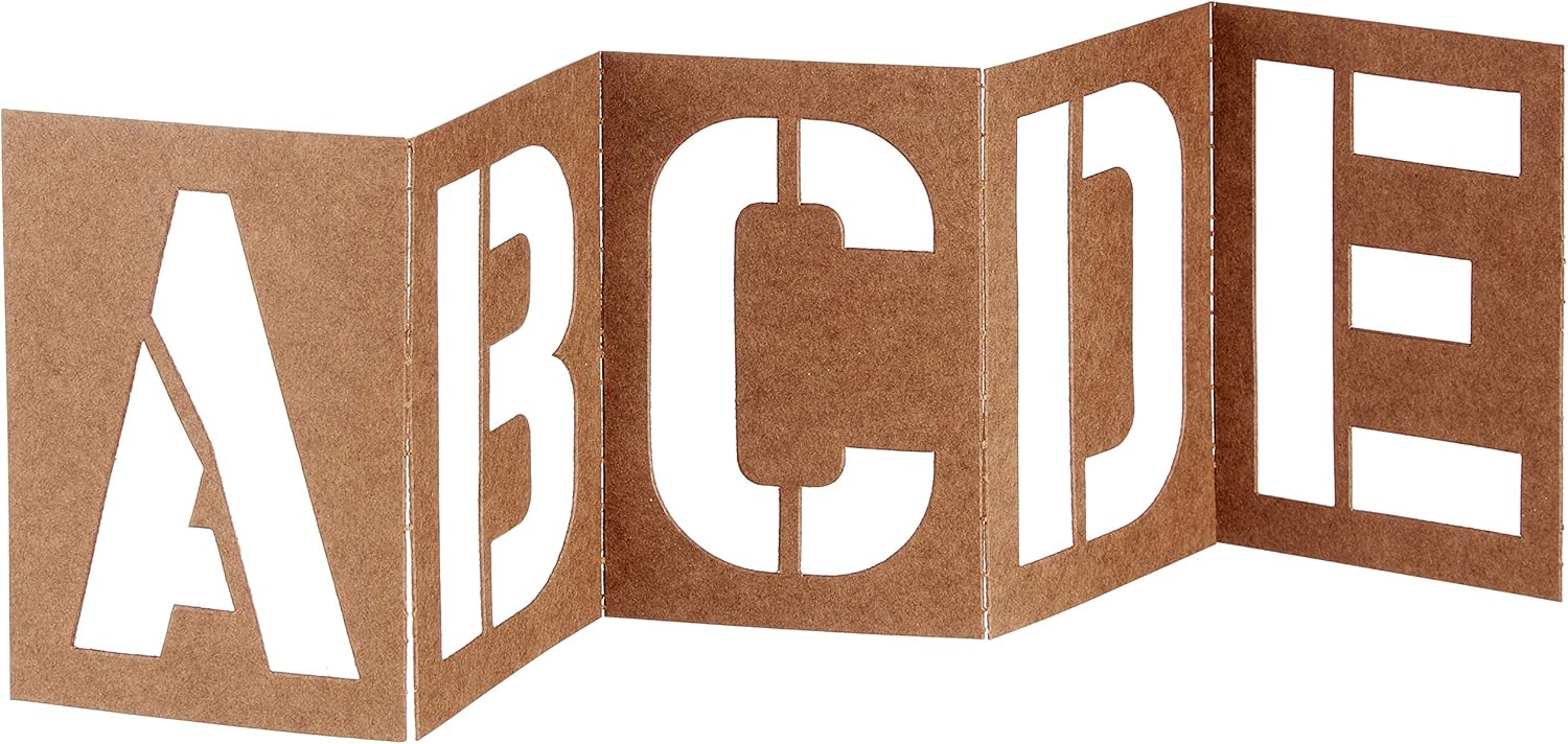 4" Letter Stencil JB-43900