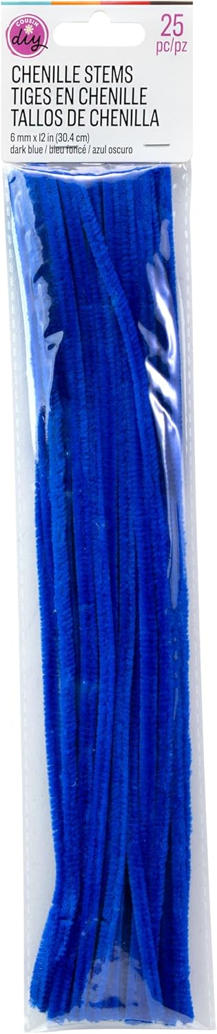 Dark Blue Chenille Stems JB-43902