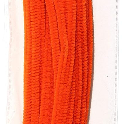 Orange Chenille Stems Pipe Cleaner JB-43904