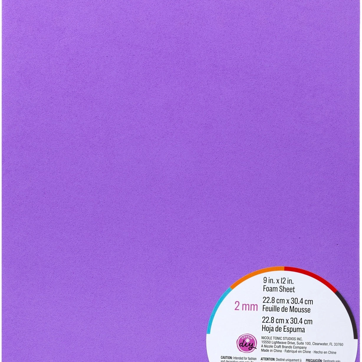Purple Foam Sheet 2Mm JB-43908