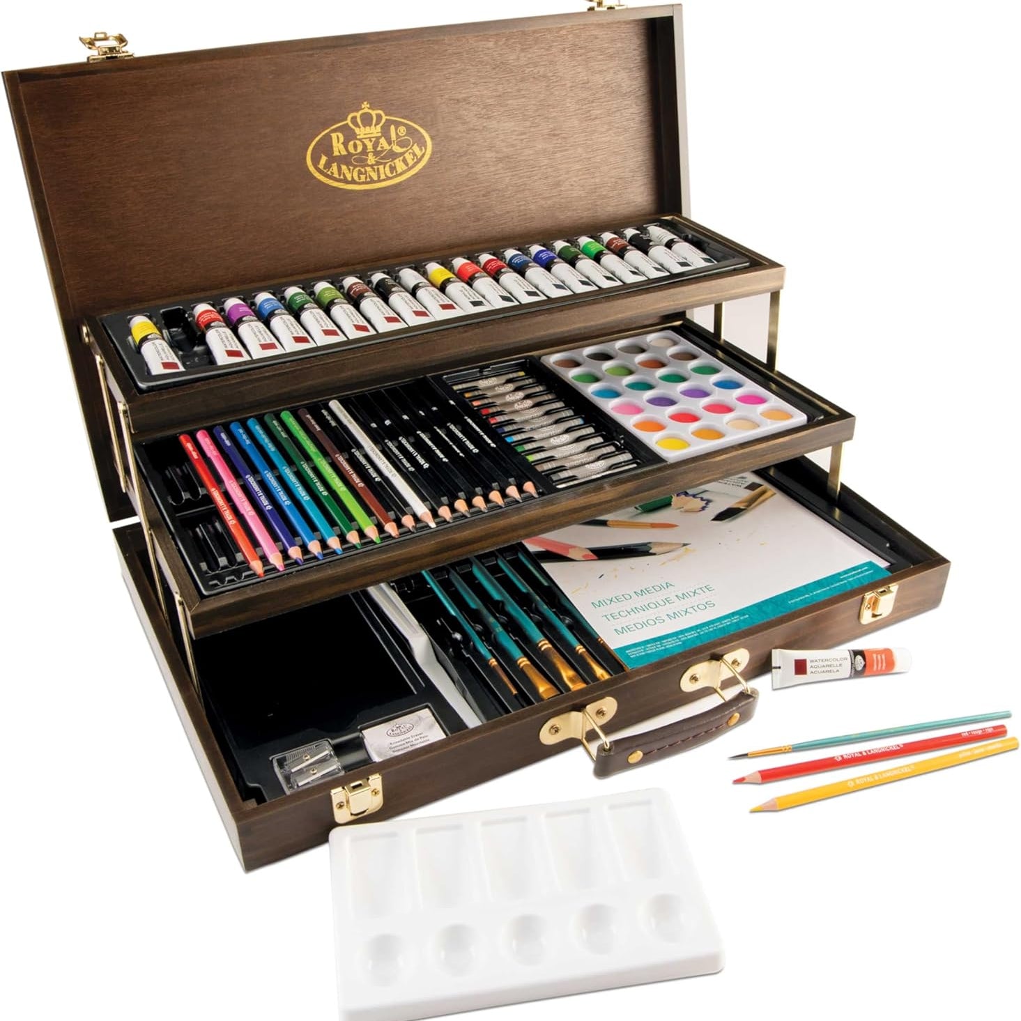 100 Piece Mixed Media Art Set JB-43913