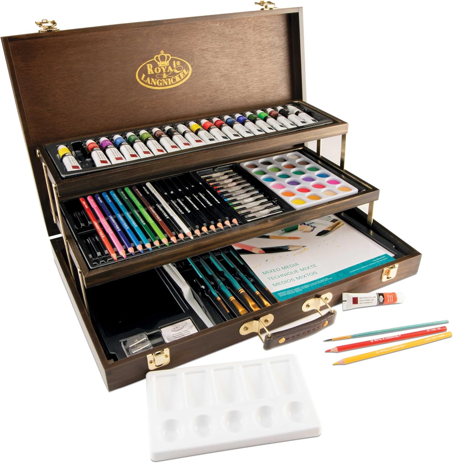 100 Piece Mixed Media Art Set JB-43913