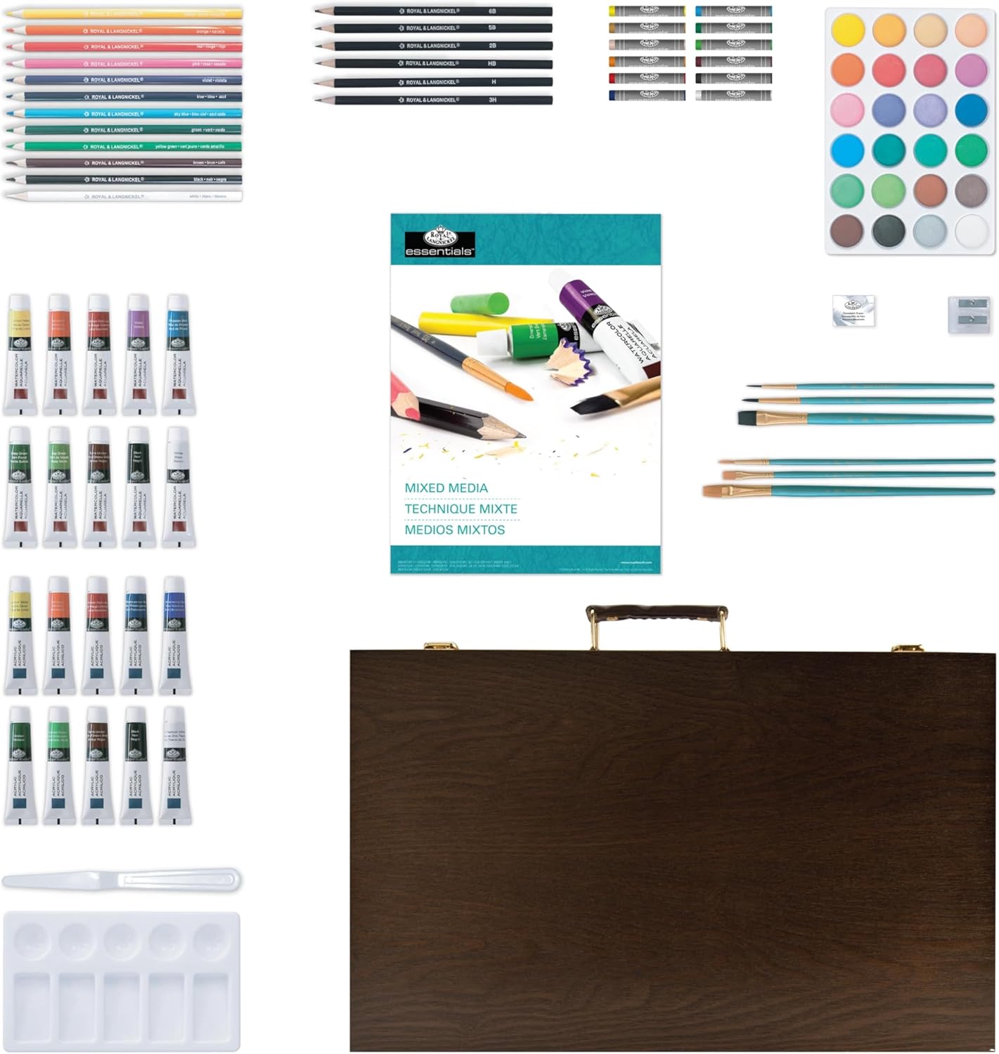 100 Piece Mixed Media Art Set JB-43913_2