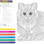 Canvas Art Marker Cat JB-43916_1