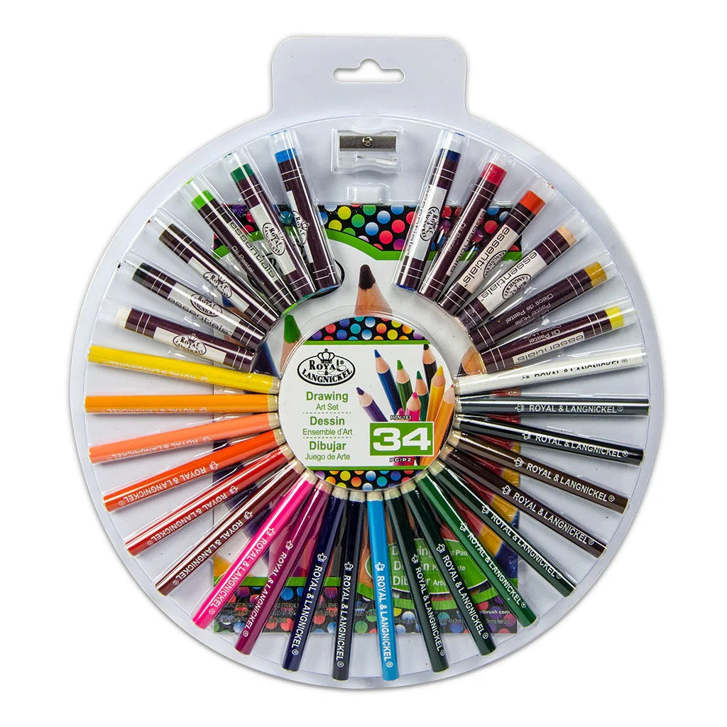 Drawing Color Wheel Art Set JB-43926