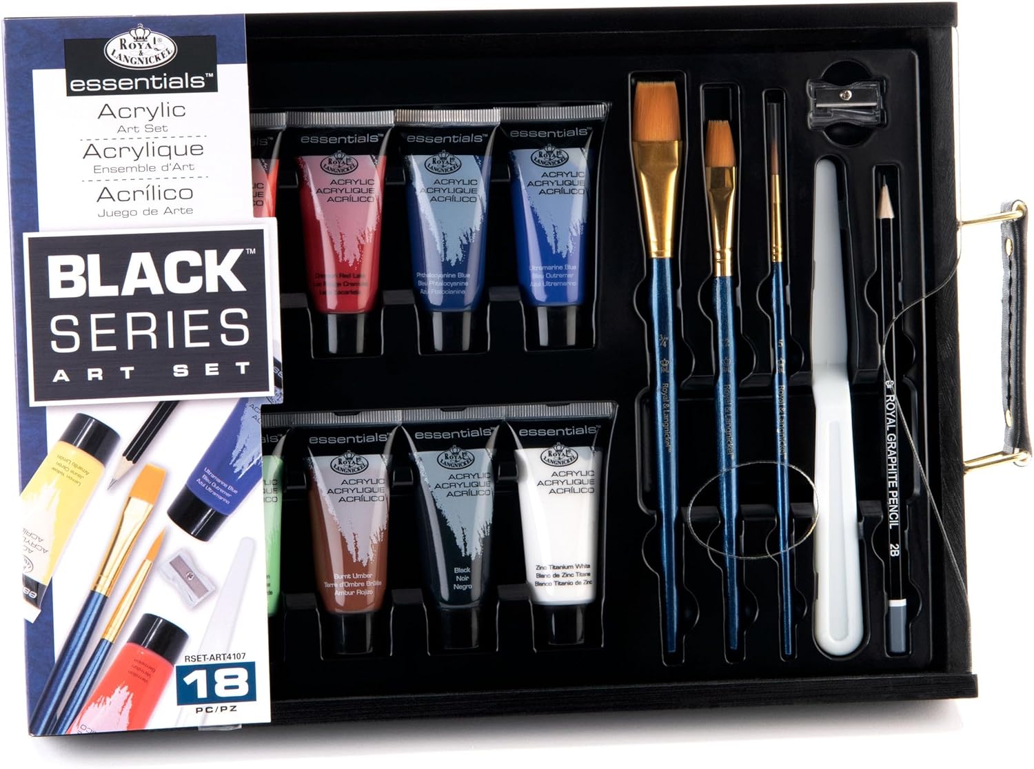 Blk Series Acrylic Palette Set JB-43930