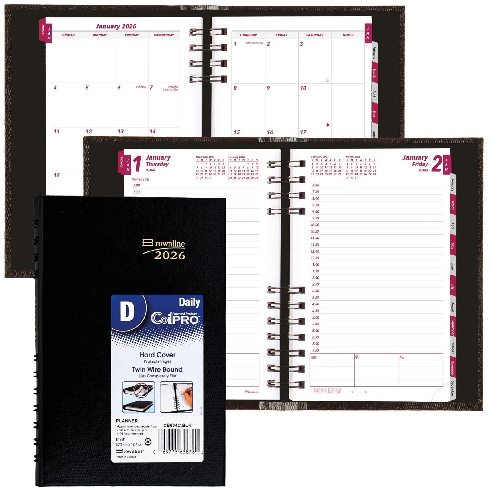 2026 brownline planner 40 JB-43939