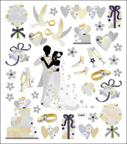 Wedding Dance Stickers JB-43945