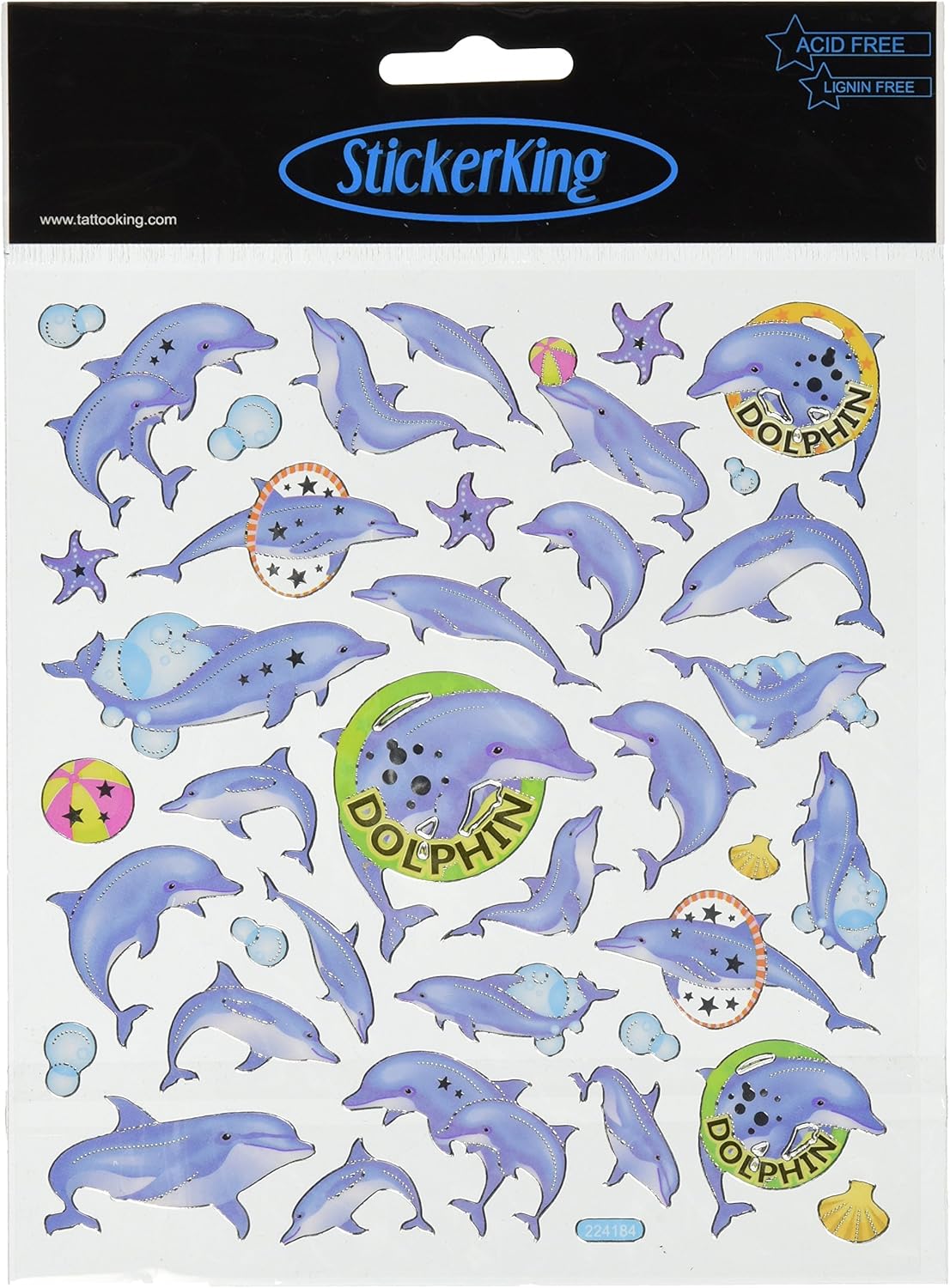 Dolphin Fun Stickers JB-43947