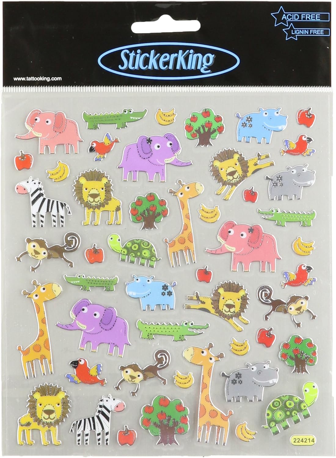Zoo Fun Stickers JB-43950