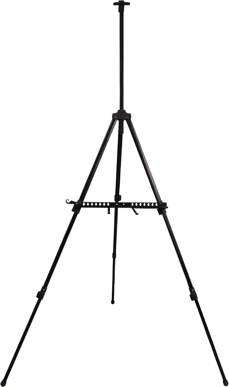 Trekker Aluminum Black Easel JB-43959