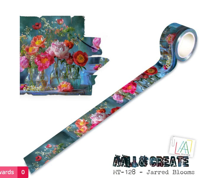 Jarred Blooms Washi Tape 30 JB-43998_JPG