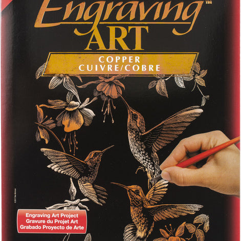 Hummingbird Trio Foil Engraving 30 JB-44024