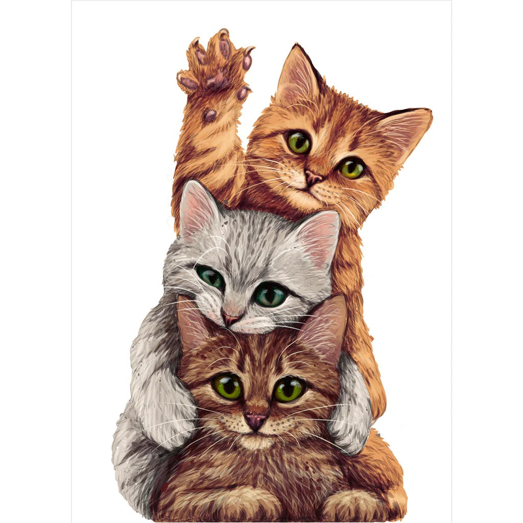 Kitten Ambush Diamond Art Kit 30 JB-44064
