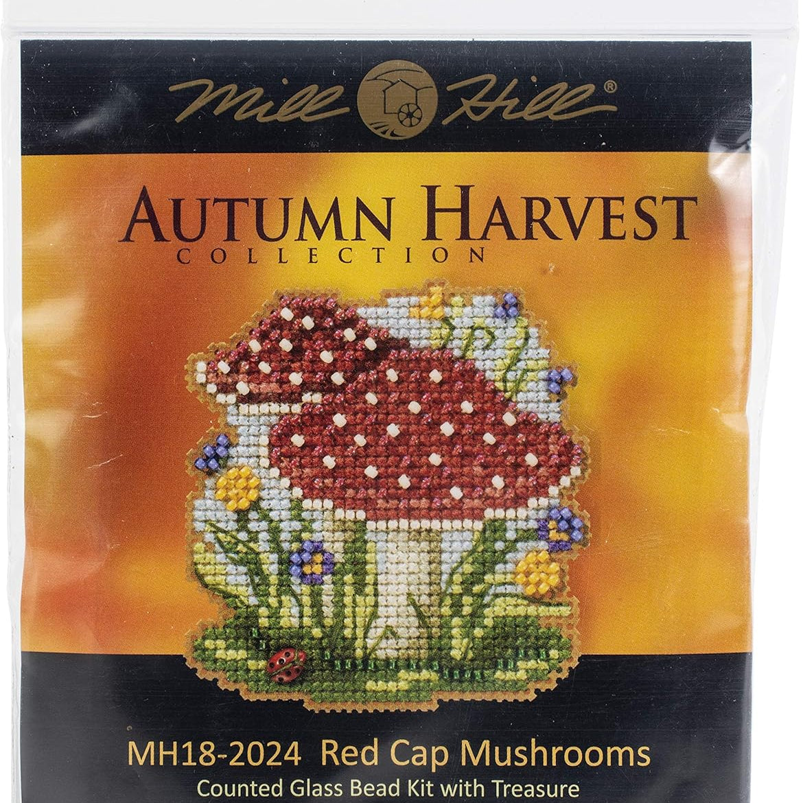 Mushroom Cross Stitch 30 JB-44075