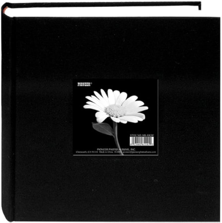 9X9 Black Photo Album 30 JB-44079