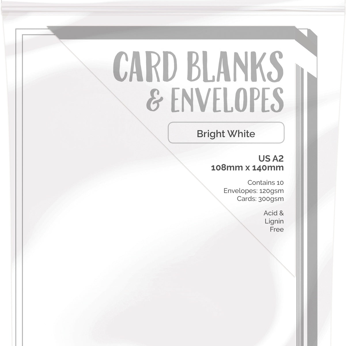 A2 Card/Env Pack Bright White 30 JB-44147