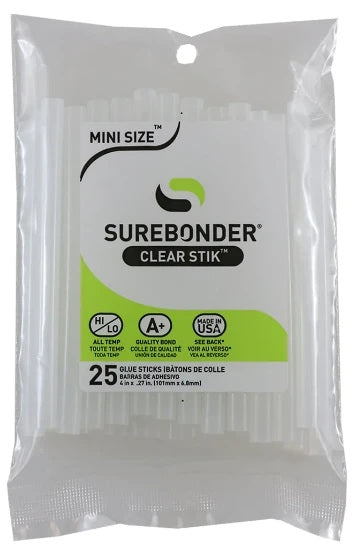 Mini Hot Glue Sticks 25/Pk 30 JB-44184