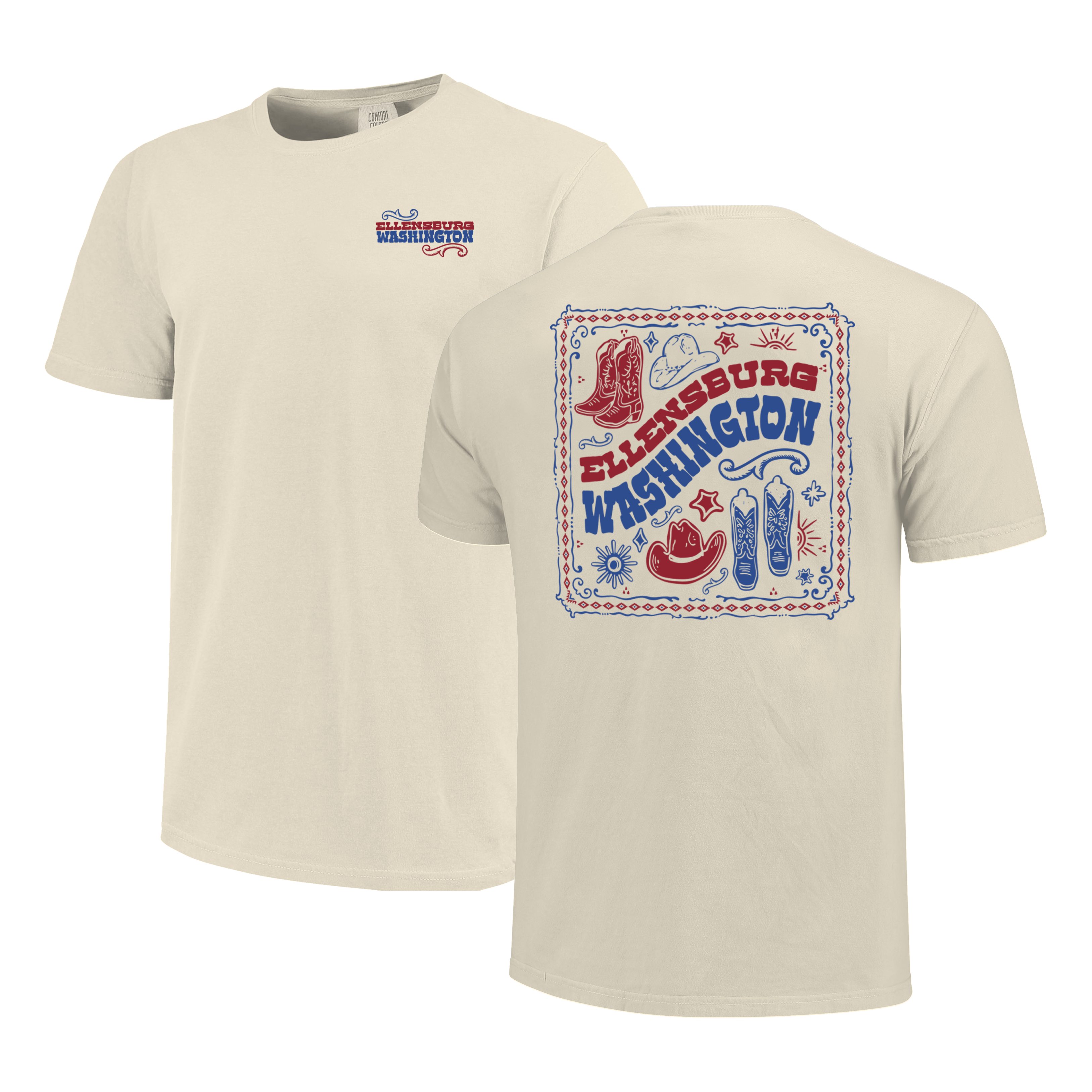 Ellensburg Unisex Tee – Western Design 60 JB-44185