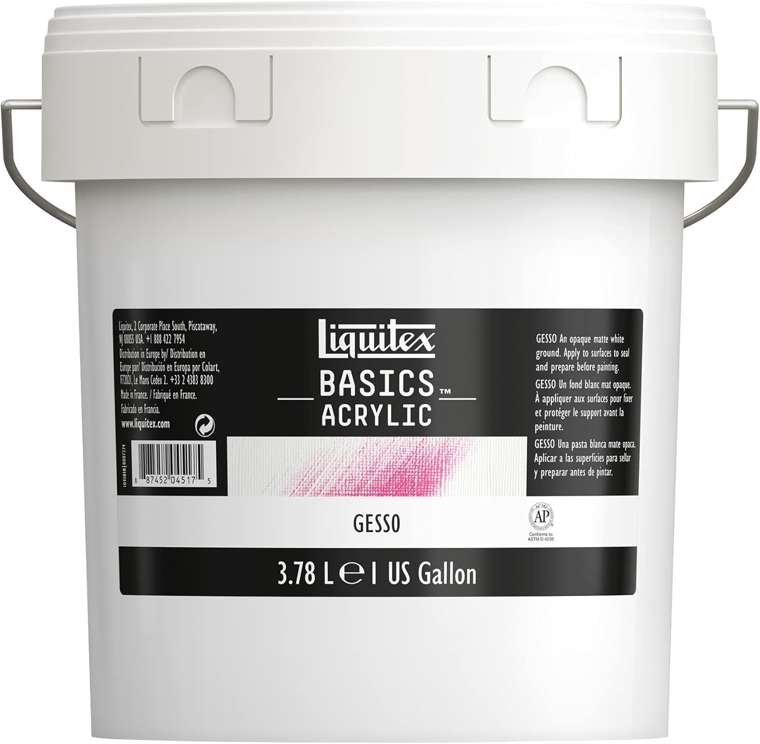 Liquitex 128 Oz Basic Gesso 30 JB-44231