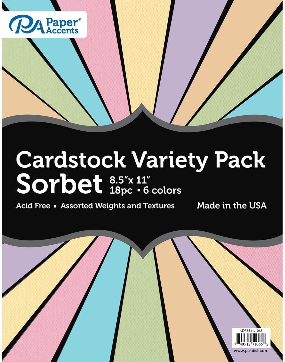Pastels Variety Cardstock 30 JB-44265