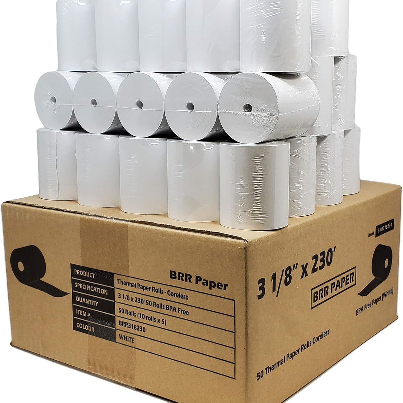 3 1/8" X 230' THERMAL REG ROLL 40 JB-44267