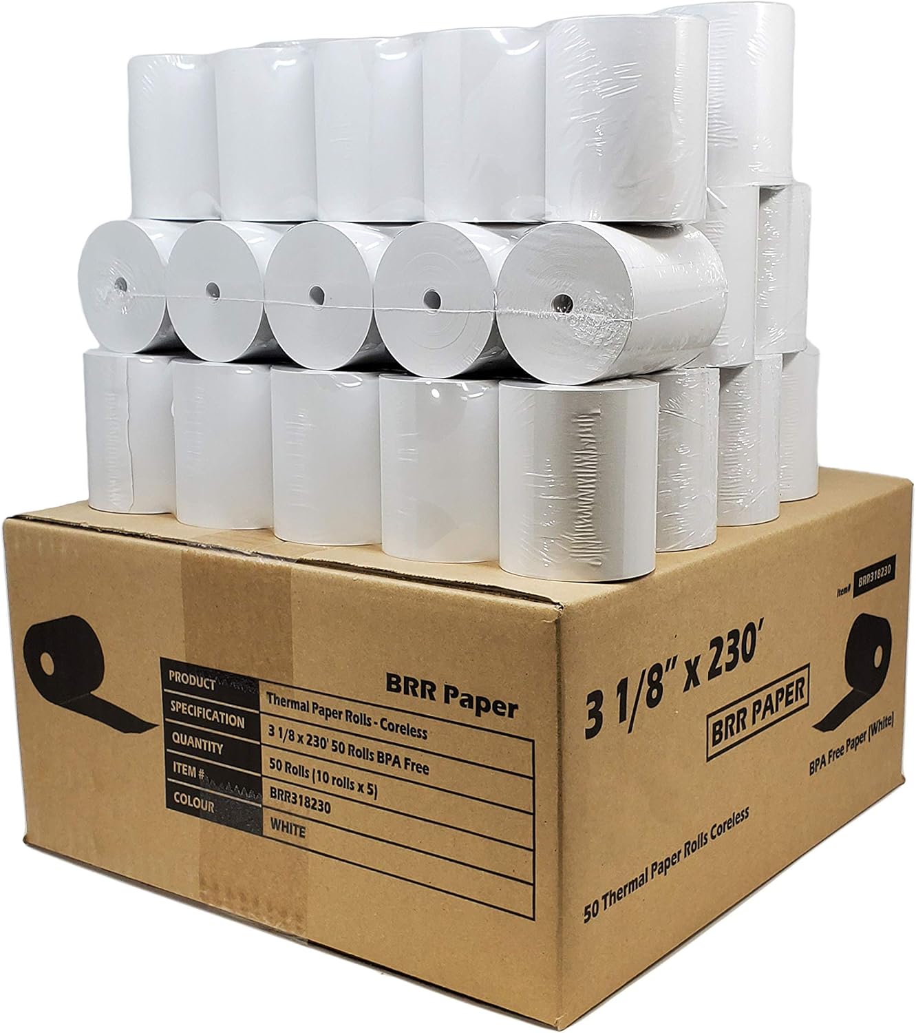 3 1/8" X 230' THERMAL REG ROLL 40 JB-44267
